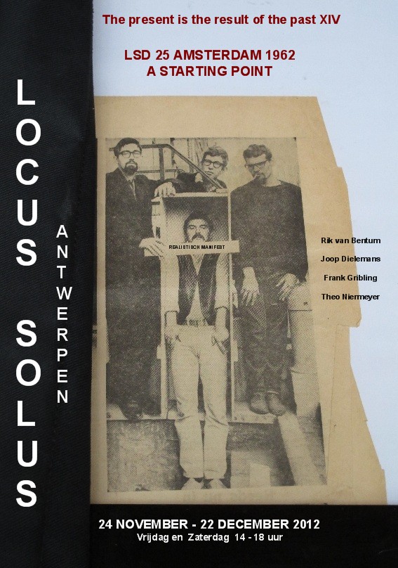 franck gribling, affiche LSD 25, 1962,Locus solus,2012